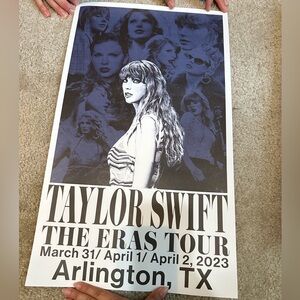 Taylor Swift Eras Tour Poster